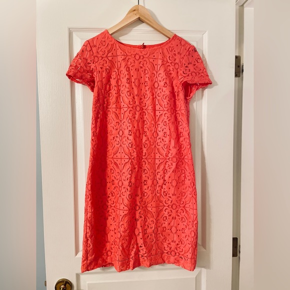 Banana Republic Coral Pink Dress - Picture 1 of 3